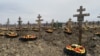 У Росії на цвинтарі ПВК «Вагнер» на Кубані за два місяці з’явилися сотні нових могил