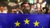 Во время протеста против законопроекта об «иностранных агентах» в столице Грузии. Тбилиси, 1 мая 2024 года
