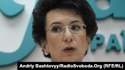 Лидер грузинской оппозиции Нино Бурджанадзе.