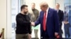 Президент Украины Владимир Зеленский и президент США Дональд Трамп (справа). Нью-Йорк, США, 27 сентября 2024 г.
