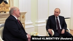 Բելառուսի և Ռուսաստանի նախագահներ Ալեքսանդր Լուկաշենկոն և Վլադիմիր Պուտինը, արխիվ