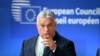 Mađarski premijer Viktor Orban stiže na sastanak Evropskog vijeća u Briselu 26. juna 2025. godine.