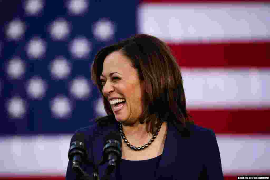Kamala Harris 2019-njy ýylda dogduk mekany Oklend şäherinde wise-prezidentlige kandidat hökmünde kampaniýasyna başlady. Kaliforniýa ştaty, 2019-njy ýyl. 59 ýaşly Harris Kaliforniýanyň baş prokurory bolan ilkinji garaýagyz aýaldyr. Ol ABŞ-nyň Senatyna saýlanan ilkinji Günorta aziýaly we ikinji afrikaly amerikaly, şeýle hem ABŞ-nyň prezidentiniň orunbasary bolup gulluk eden ilkinji afrikaly amerikaly we asly Aziýadan çykan amerikaly zenan.