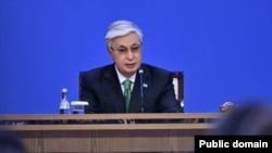 Қазақстан президенті Қасым-Жомарт Тоқаев. 23 маусым, 2025 жыл.