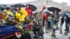 Ukraine -- farewell ceremony with Mykola Mykytenko, a participant in the war in Donbass, Kyiv, 17 October 2020