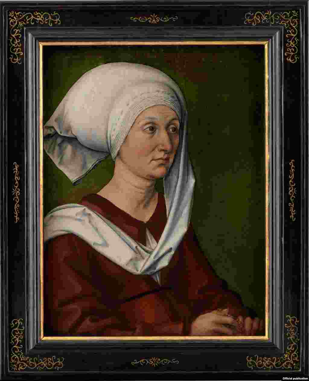 Barbara Dürer, născută Holper, c. 1490 (Muzeul Național German, Nuremberg)