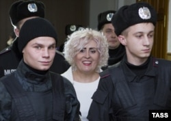 Неля Штепа у Харківському суді. Грудень 2014 року