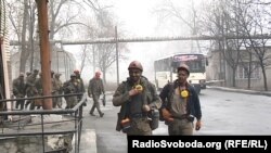 Шахта Засядько в оккупированной Донецке, декабрь 2019 года