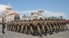 Карабах - Военный парад в Степанакерте (архив) 