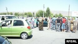 Сузактагы аялдардын нааразылык акциясы