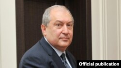 Президент Армении Армен Саркисян 