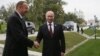 Azerbaýjanyň prezidenti Ylham Aliýew we Orsýetiň prezidenti Wladimir Putin.