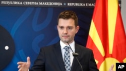 Mинистерот за надворешни работи и надворешна трговија Тимчо Муцунски