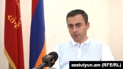 Представитель Верховного органа АРФ «Дашнакцутюн» Ишхан Сагателян (архив)