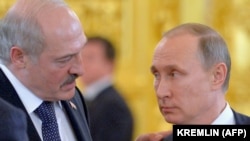 Зустріч Лукашенка (л) та Путіна (п) має відбутися найближчими тижнями