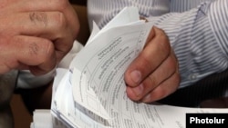 Հայաստան -- Քվեաթերթիկների վերահաշվարկ` Դատախազությունում, 3-ը հունիսի, 2009 թ.