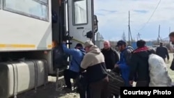 Эвакуация вахтовиков из Билибино